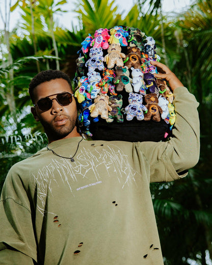 Sprayground - PACK OF BEARS REAL PLUSH BEARS RUNWAY PIECE BACKPACK - SUPER EXCLUSIVE