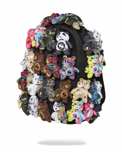 Sprayground - PACK OF BEARS REAL PLUSH BEARS RUNWAY PIECE BACKPACK - SUPER EXCLUSIVE