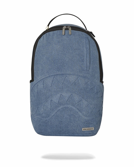Sprayground - STONE WASH 3D SHARK BACKPACK