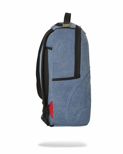Sprayground - STONE WASH 3D SHARK BACKPACK