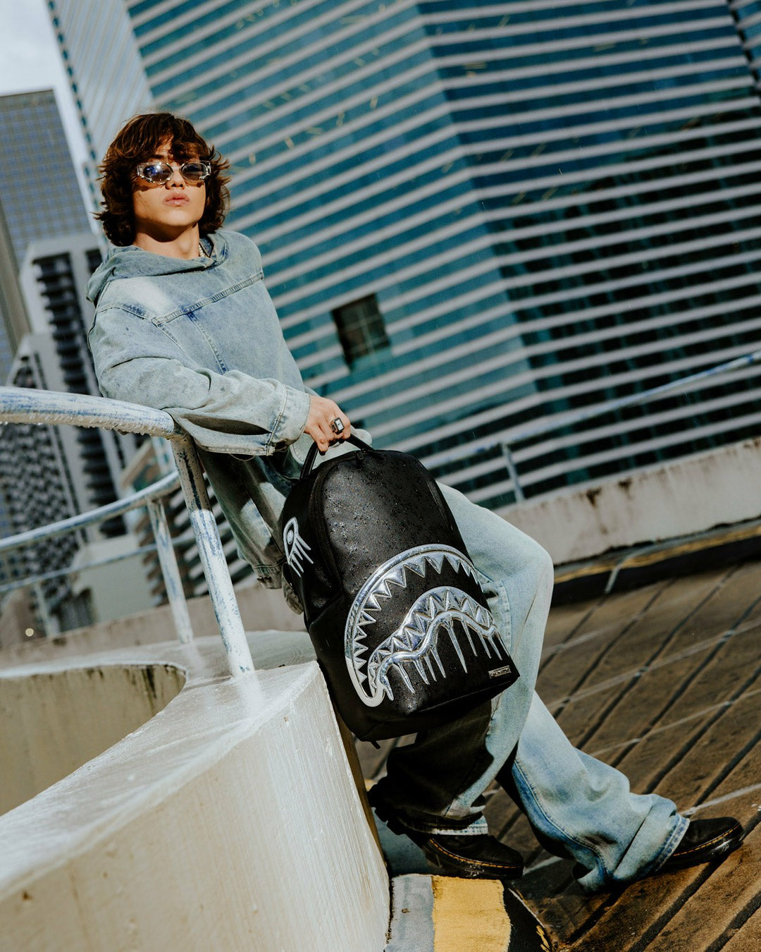 Sprayground - METALLIC TO THE TOUCH EXTRA DRIP BACKPACK