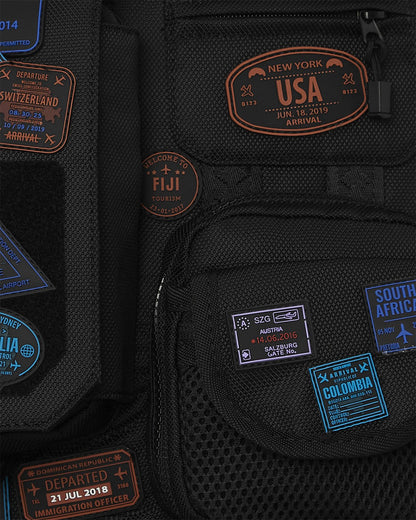 Sprayground - JAMES FIRST CLASS I GOT THESE STAMPS BACKPACK