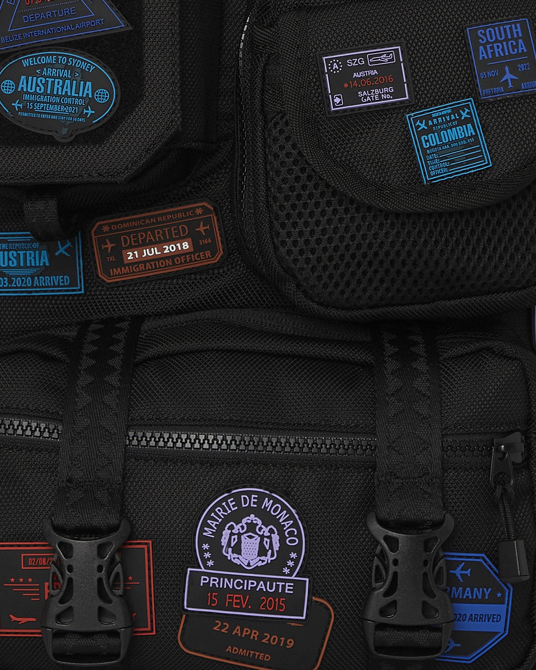 Sprayground - JAMES FIRST CLASS I GOT THESE STAMPS BACKPACK