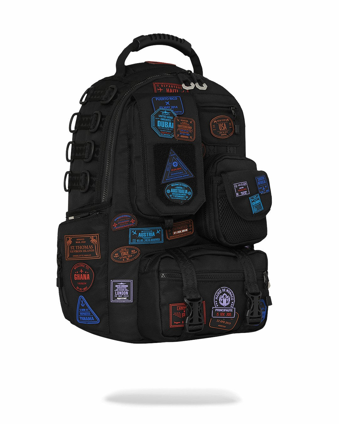 Sprayground - JAMES FIRST CLASS I GOT THESE STAMPS BACKPACK
