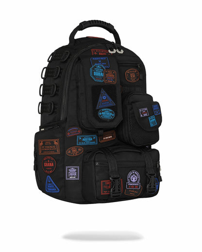 Sprayground - JAMES FIRST CLASS I GOT THESE STAMPS BACKPACK