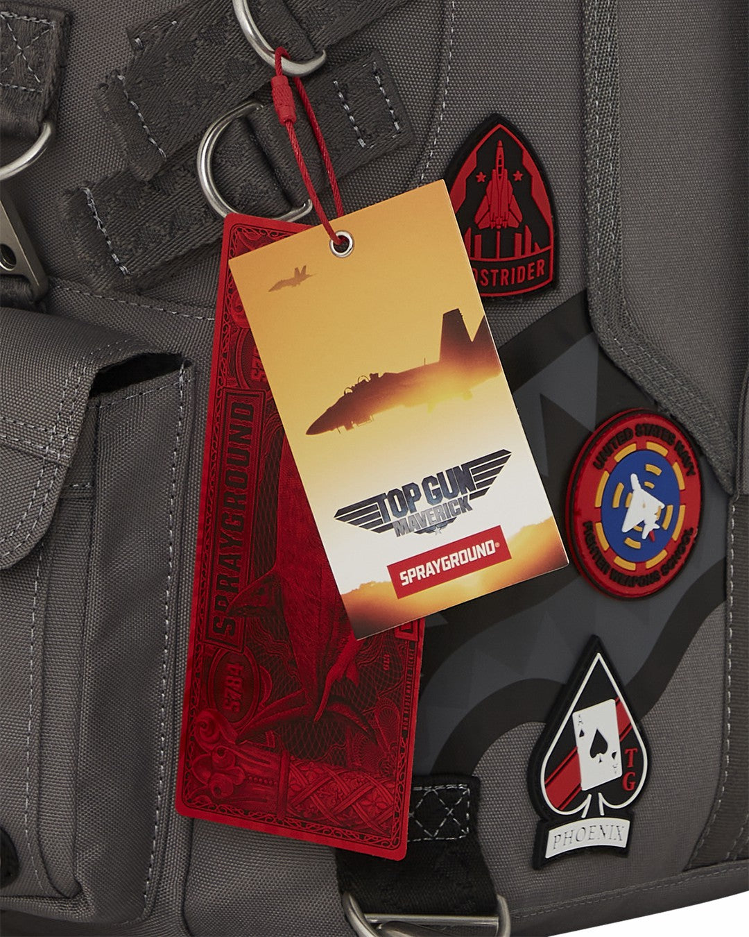 Sprayground - TOP GUN FLIGHT CREW OFFICIAL COLLAB PILOT BACKPACK