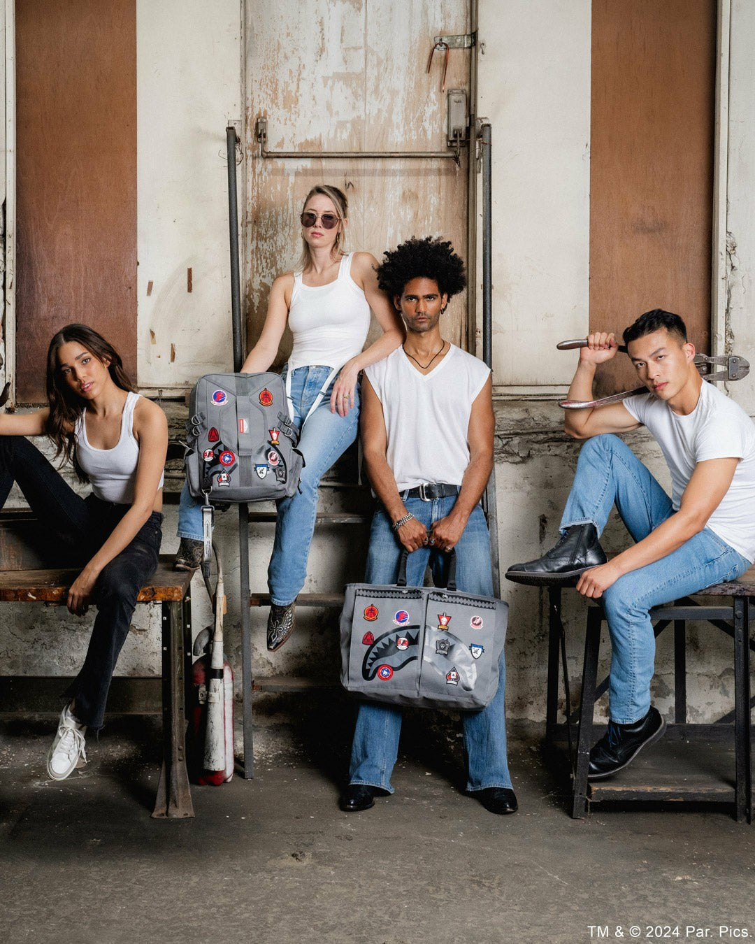 Sprayground - TOP GUN FLIGHT CREW OFFICIAL COLLAB PILOT BACKPACK