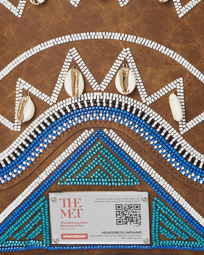 Sprayground - THE MET KUBA KINGDOM HEADDRESS BACKPACK