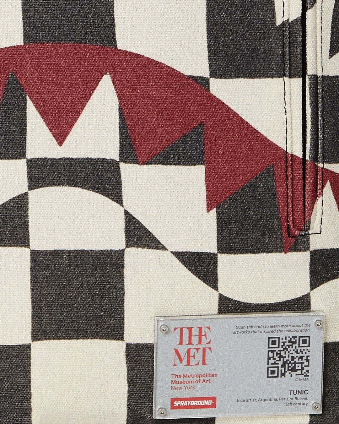 Sprayground - THE MET INCA CHECKERBOARD BACKPACK