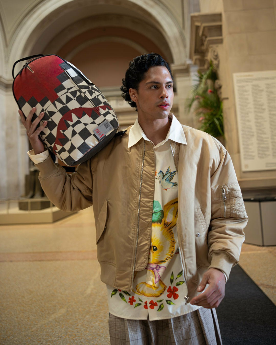 Sprayground - THE MET INCA CHECKERBOARD BACKPACK