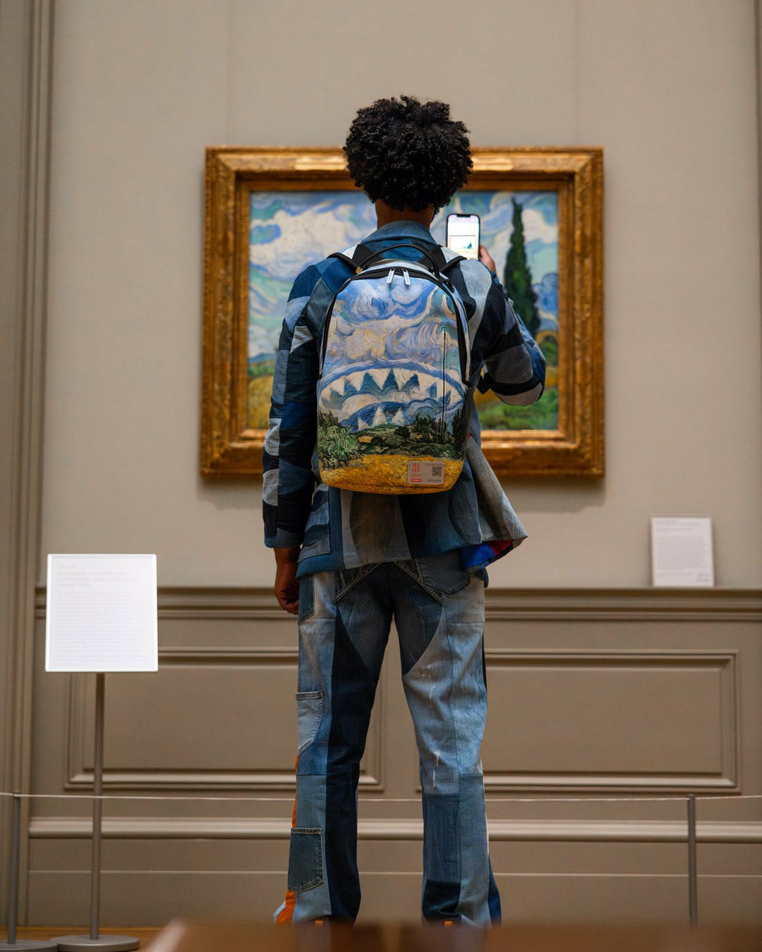 Sprayground - THE MET VAN GOGH WHEAT FIELD WITH CYPRESSES BACKPACK