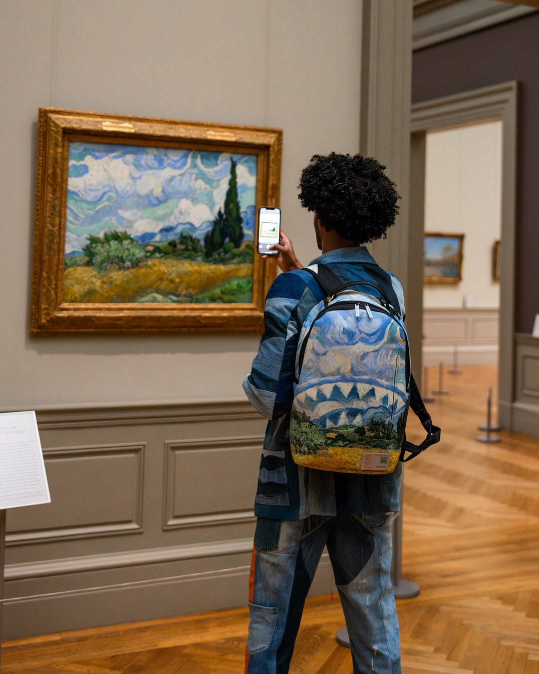 Sprayground - THE MET VAN GOGH WHEAT FIELD WITH CYPRESSES BACKPACK