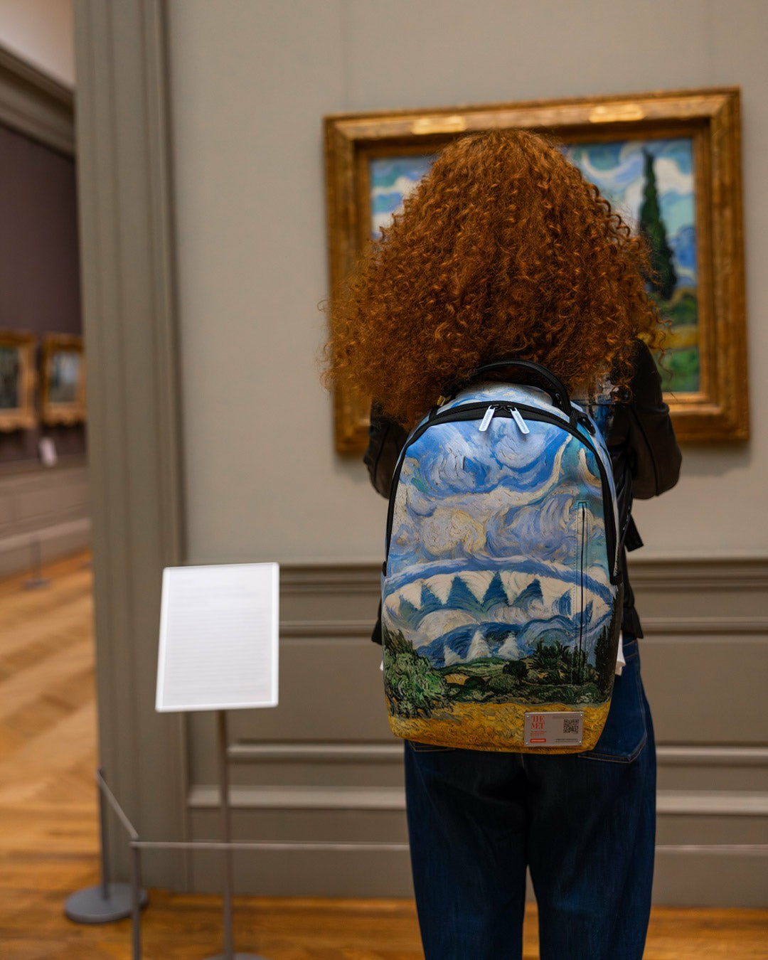 Sprayground - THE MET VAN GOGH WHEAT FIELD WITH CYPRESSES BACKPACK