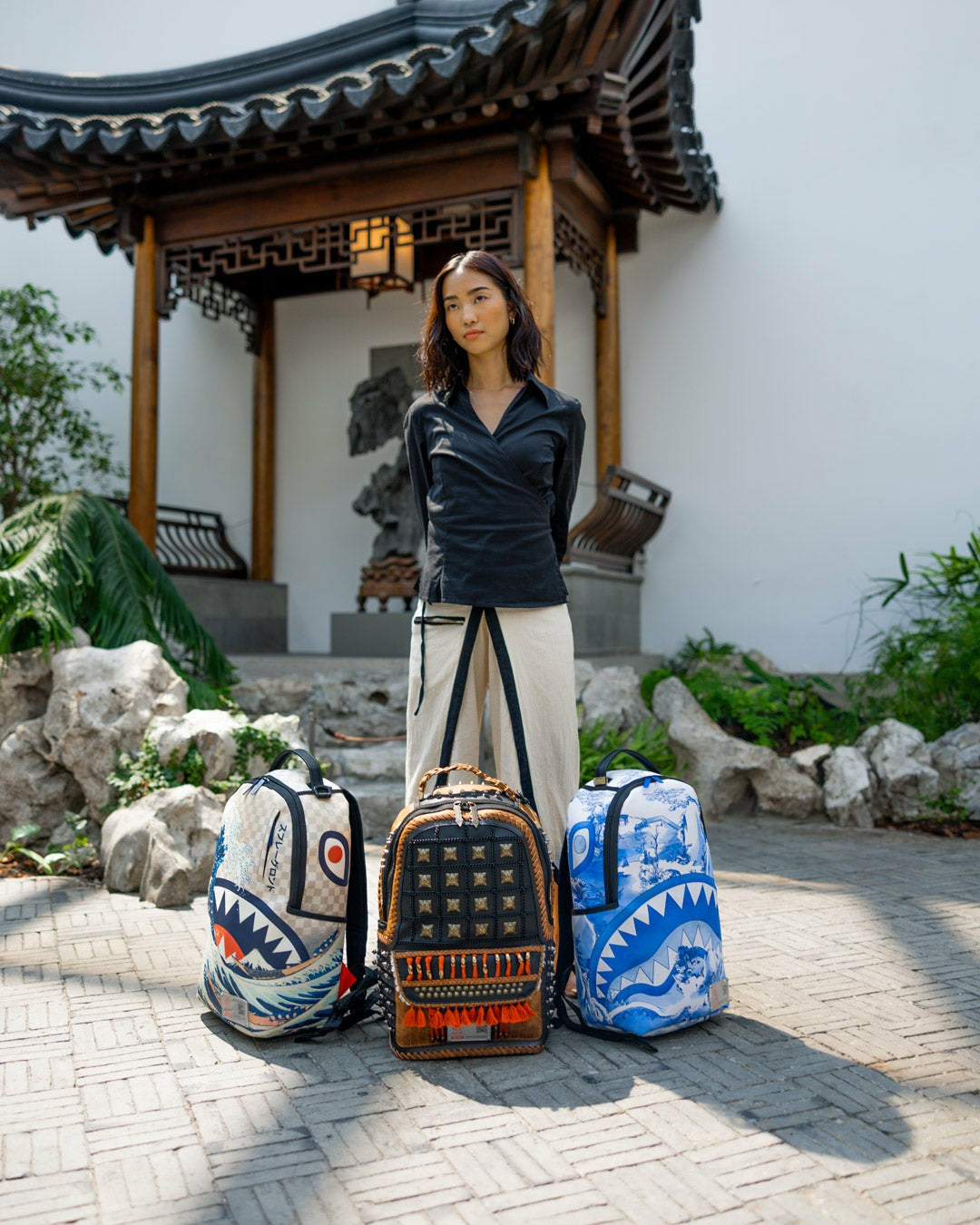 Sprayground - THE MET HOKUSAI GREAT WAVE BACKPACK