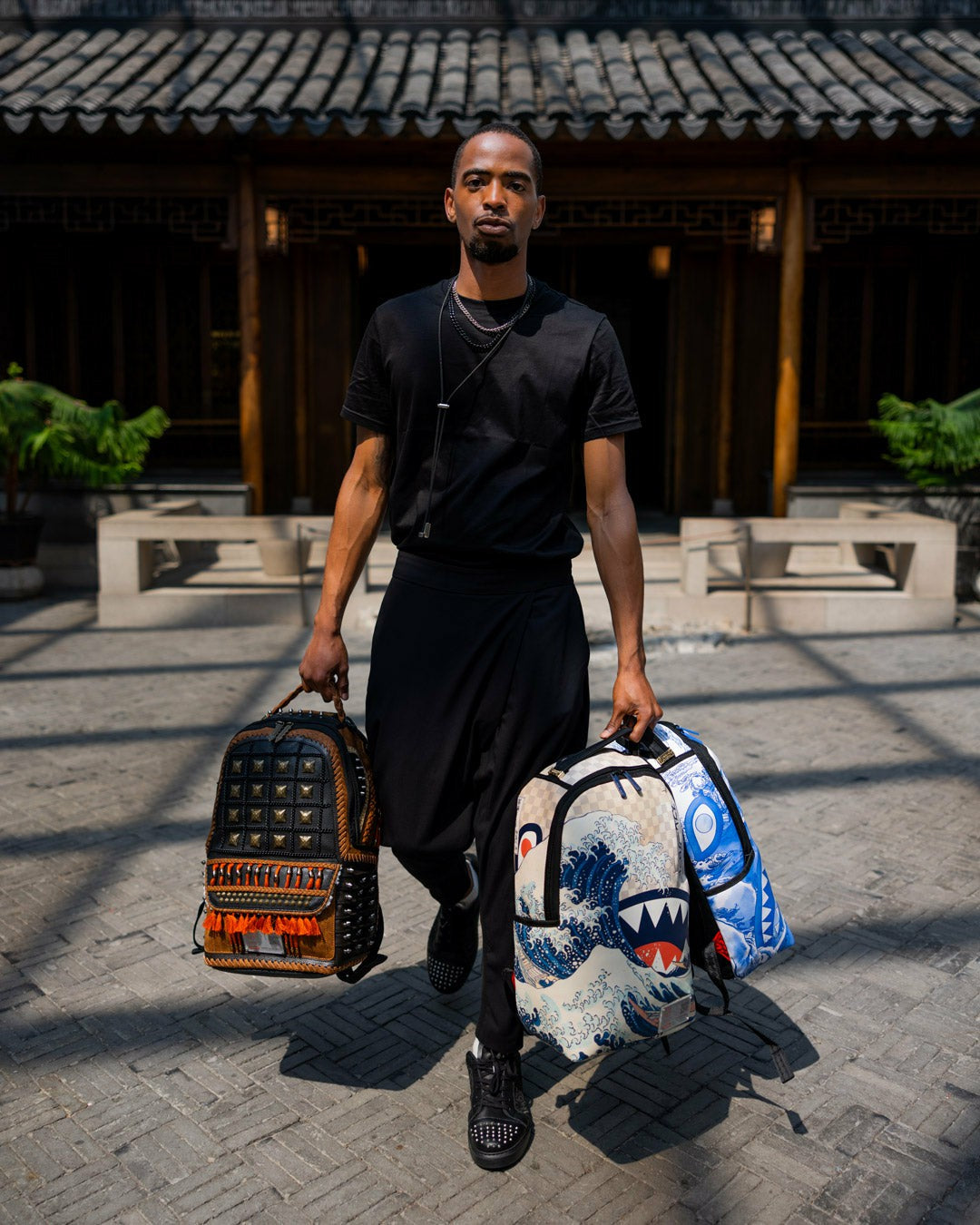 Sprayground - THE MET HOKUSAI GREAT WAVE BACKPACK