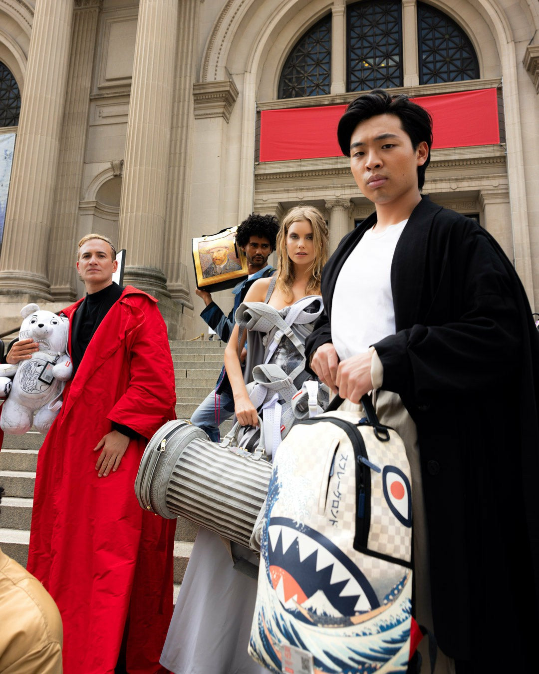 Sprayground - THE MET HOKUSAI GREAT WAVE BACKPACK