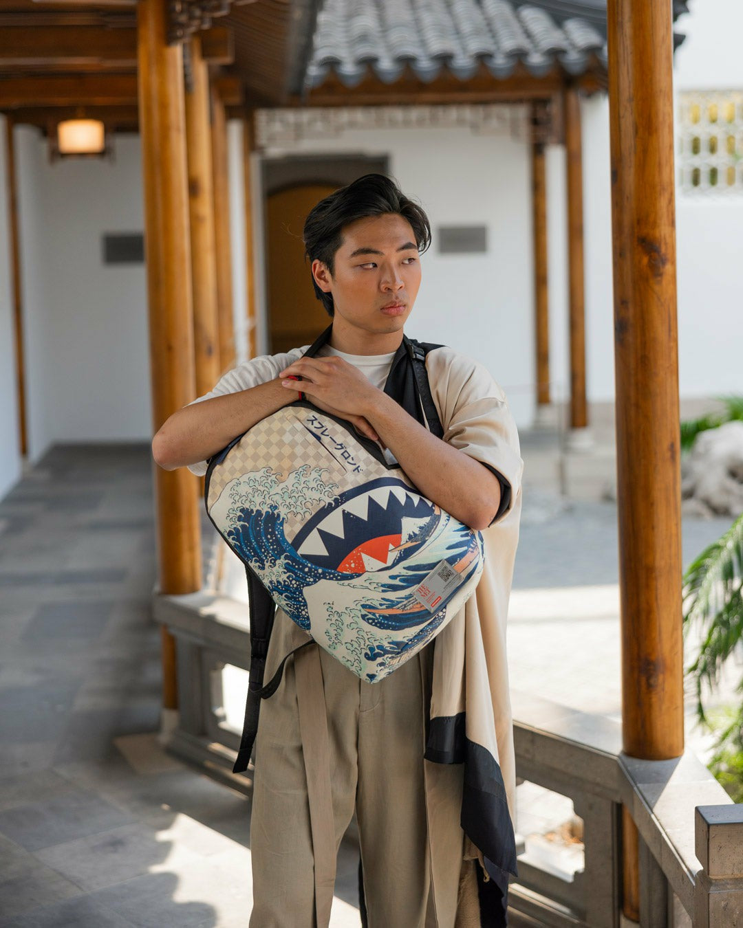 Sprayground - THE MET HOKUSAI GREAT WAVE BACKPACK